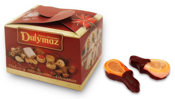 Cajita Regalo Navidad Jamoncitos Chocolate Pata Negra Dulymaz 3