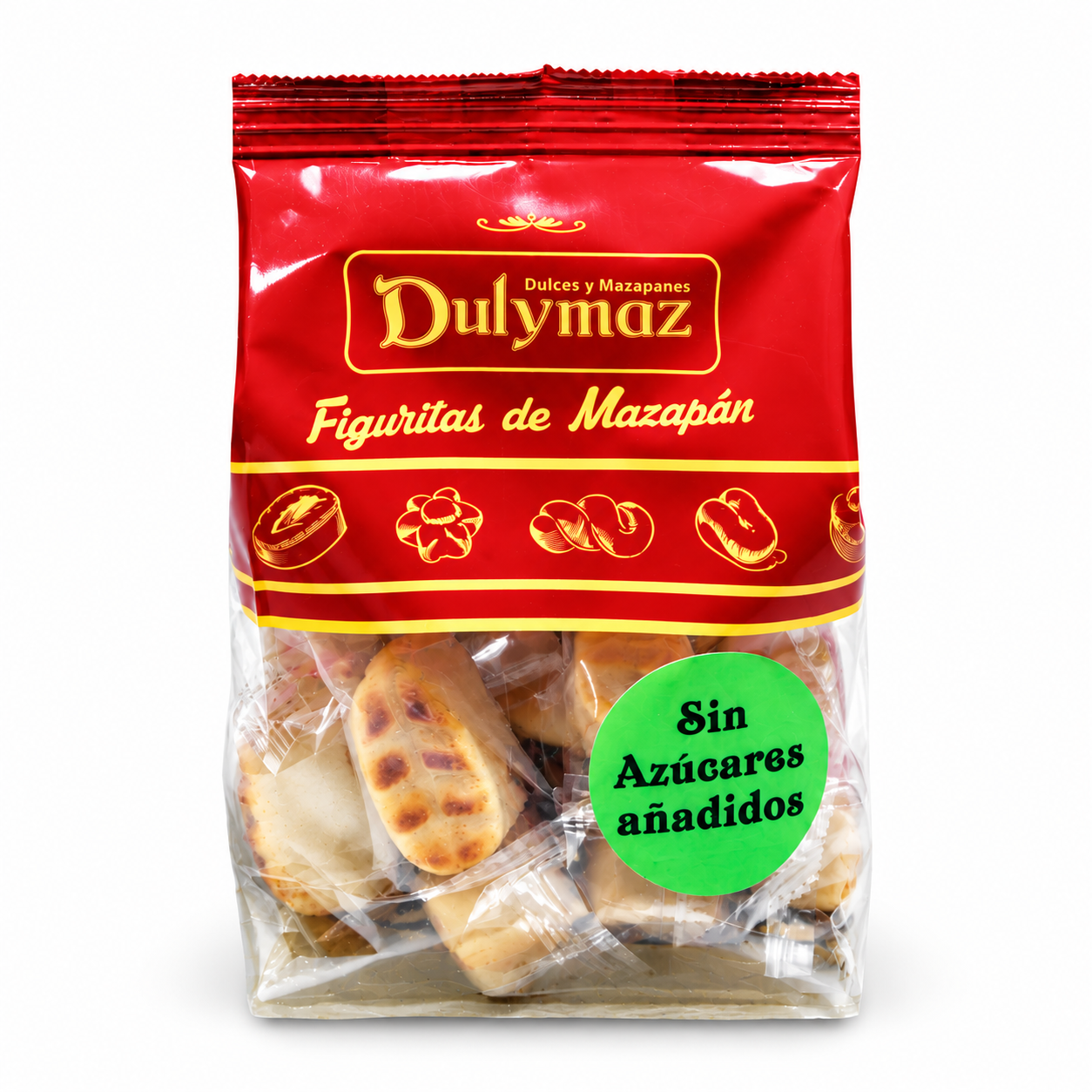 Bolsa de figuritas de mazapán Dulymaz Bolsa de figuritas de mazapan Dulymaz